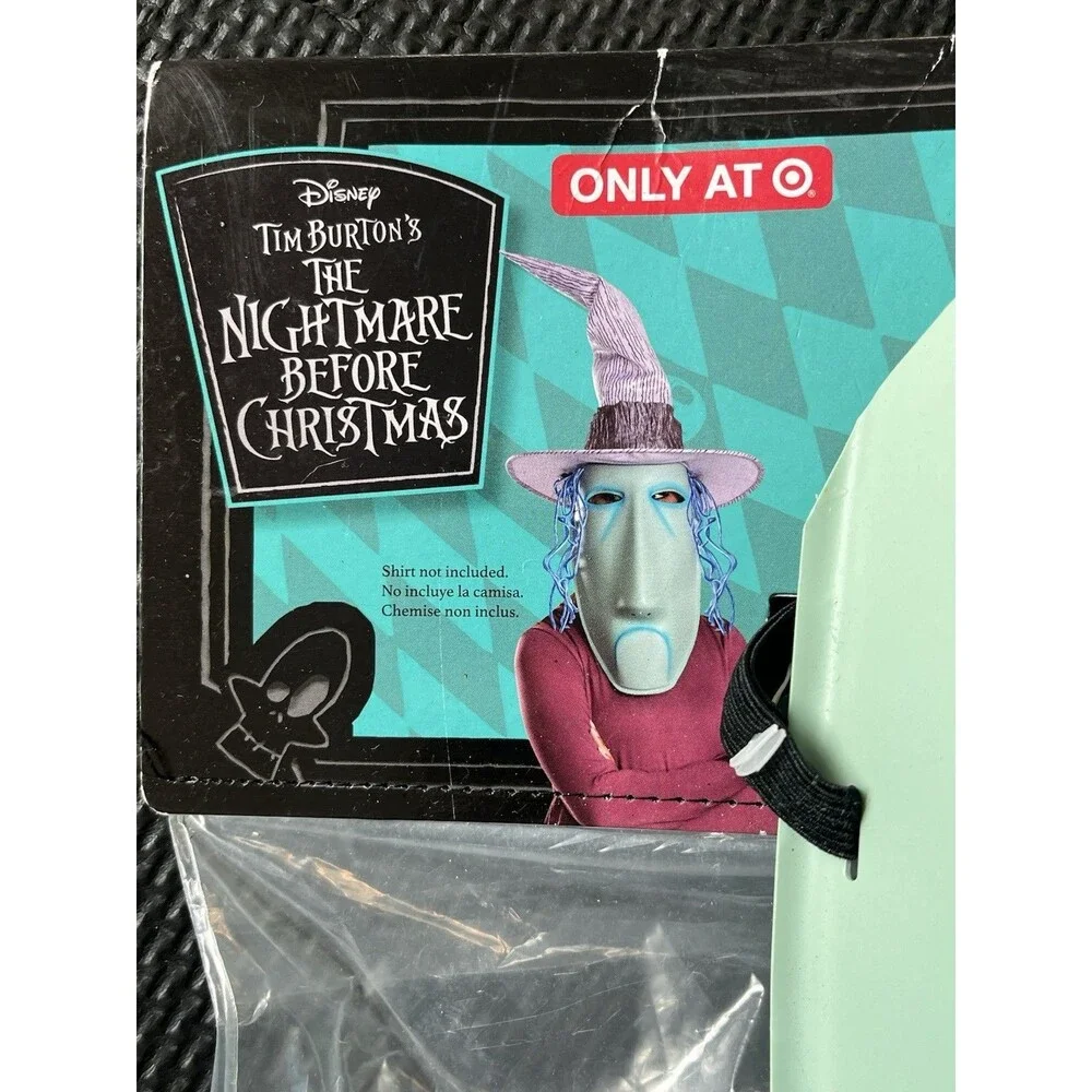Disney Nightmare Before Christmas Shock Mask Costume Kit Kids 8+